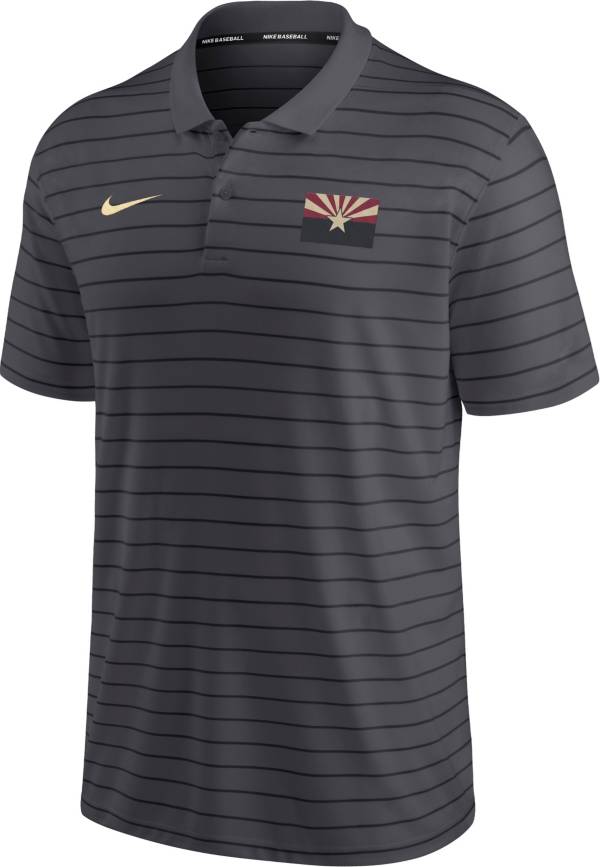 Nike Men's Arizona Diamondbacks 2022 City Connect Striped Polo