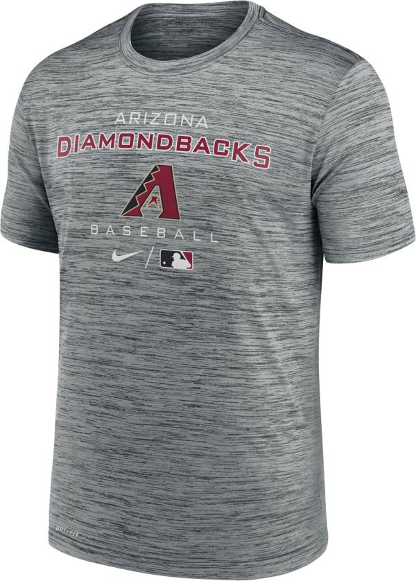 Nike Men's Arizona Diamondbacks Gray Legend Velocity T-Shirt