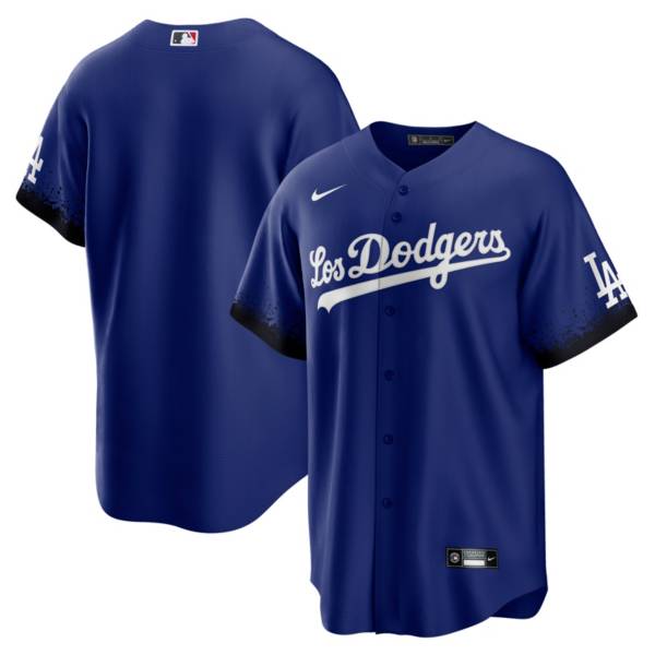 Nike Men's Los Angeles Dodgers Royal 2021 City Connect Cool Base Jersey