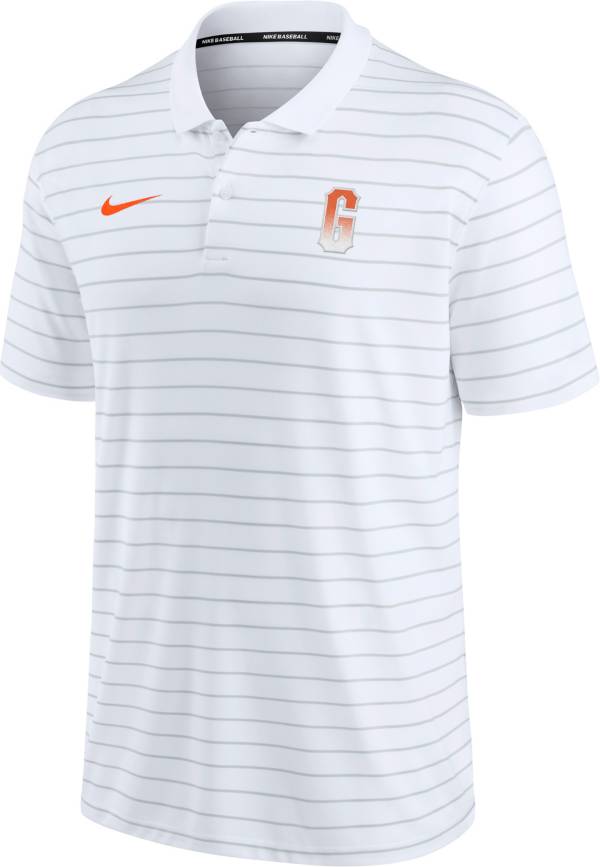 Nike Men's San Francisco Giants 2022 City Connect Striped Polo