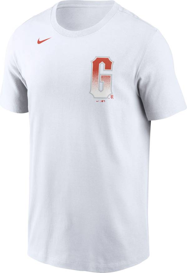 Nike Men's San Francisco Giants 2022 City Connect Wordmark T-Shirt