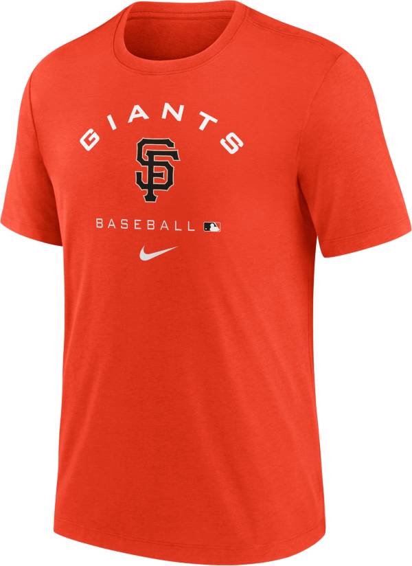 Nike Men's San Francisco Giants Orange Early Work T-Shirt