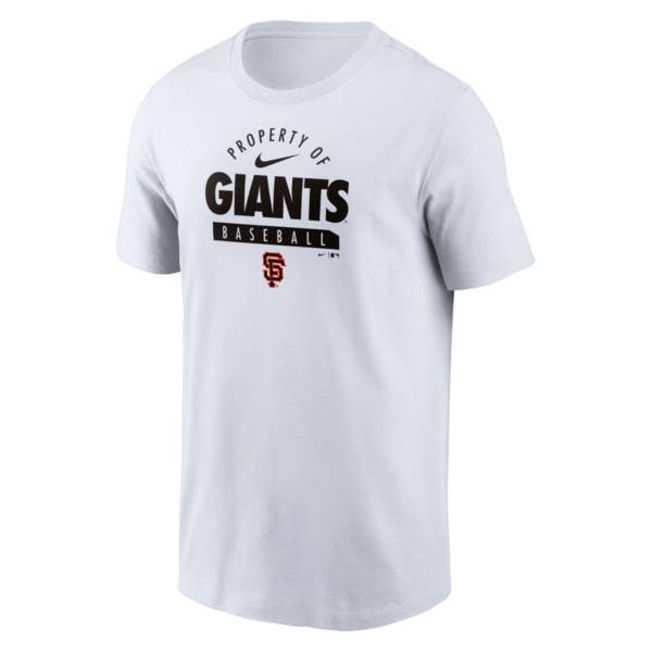 Nike Men's San Francisco Giants White ‘Property Of' T-Shirt