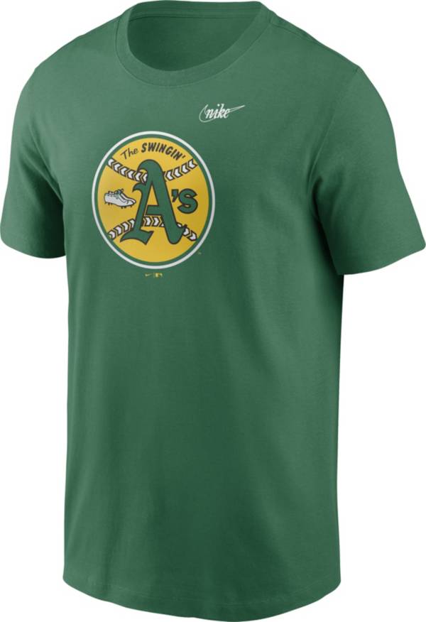 Nike Men's Oakland Athletics Green Co-op Short Sleeve T-Shirt