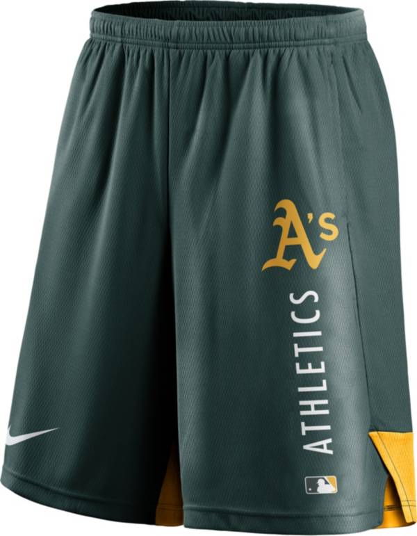 Nike Men's Oakland Athletics Green Authentic Collection Training Short