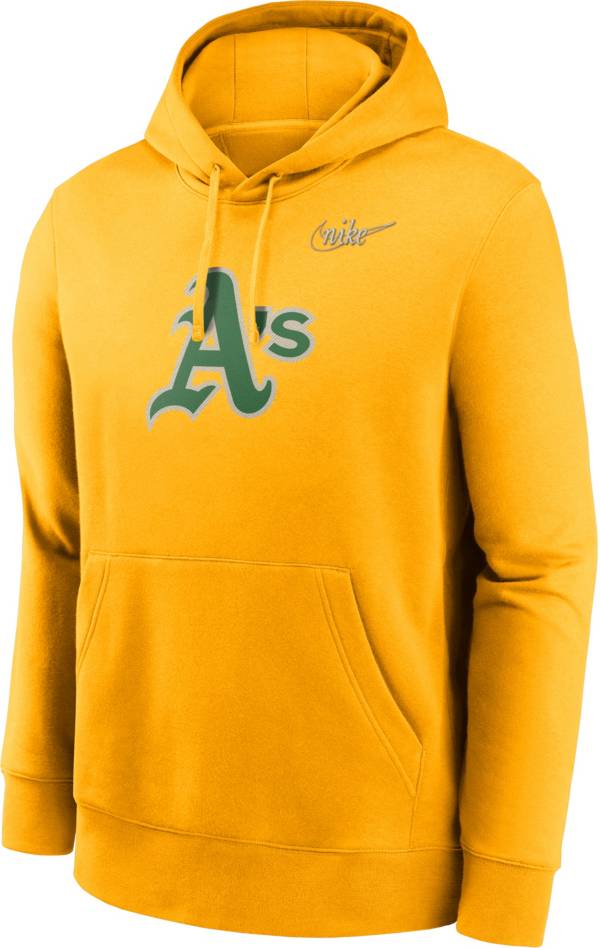 Nike Men's Oakland Athletics Navy Cooperstown Club Hoodie