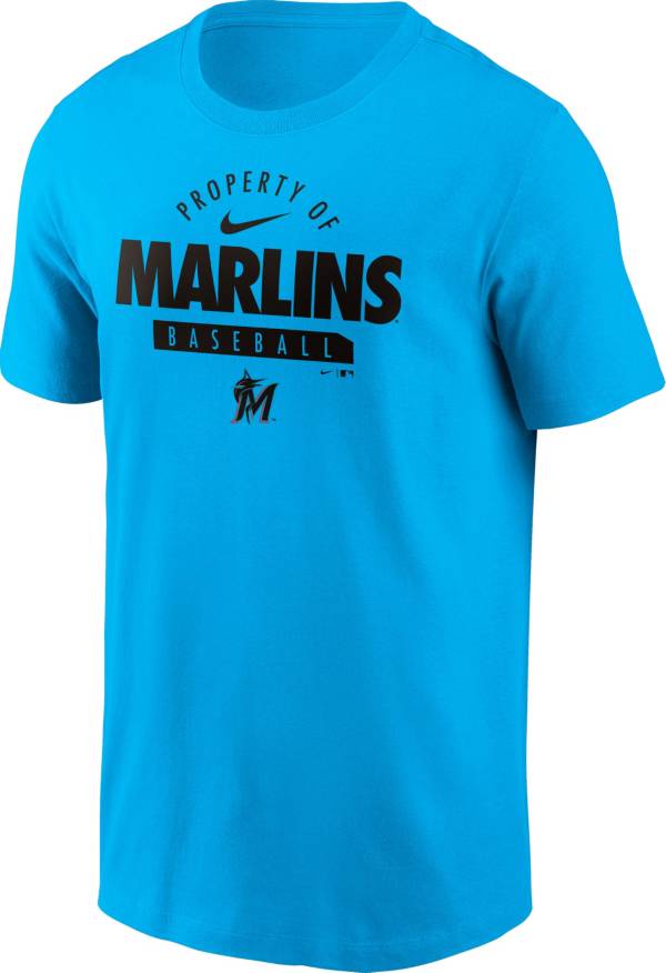 Nike Men's Miami Marlins Property Logo T-Shirt