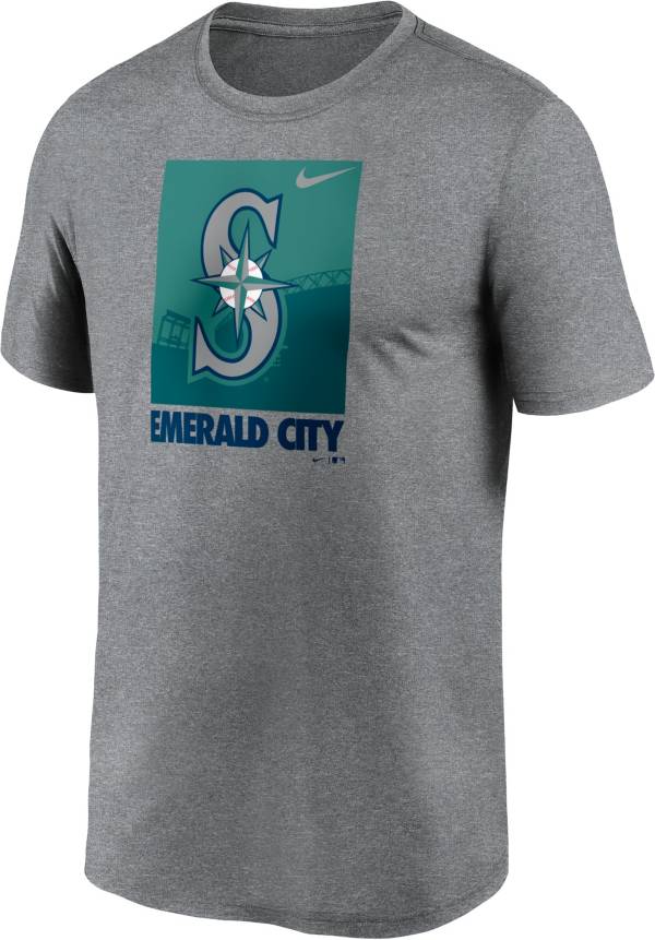 Nike Men's Seattle Mariners Gray Local Legend T-Shirt