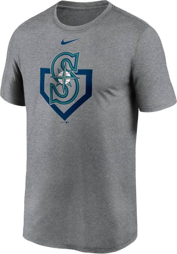 Nike Men's Seattle Mariners Grey Icon T-Shirt