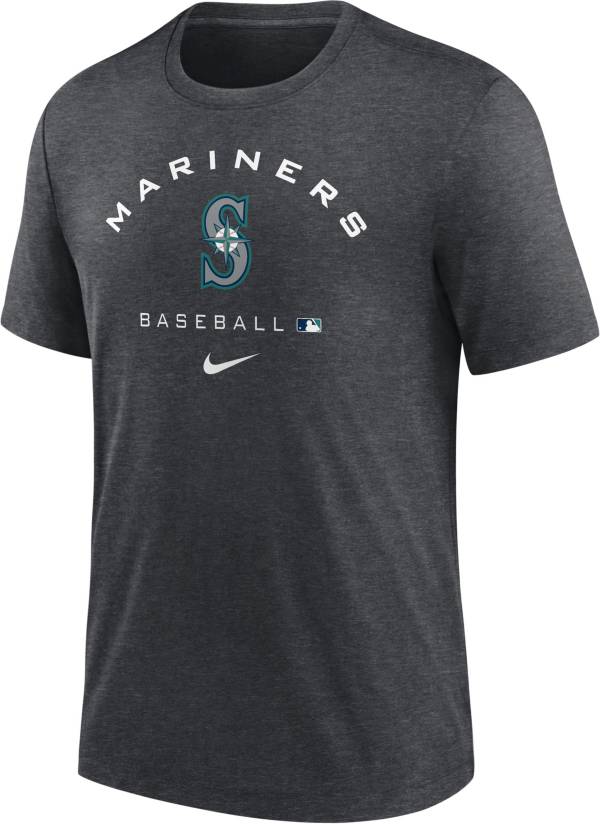 Nike Men's Seattle Mariners Gray Early Work T-Shirt