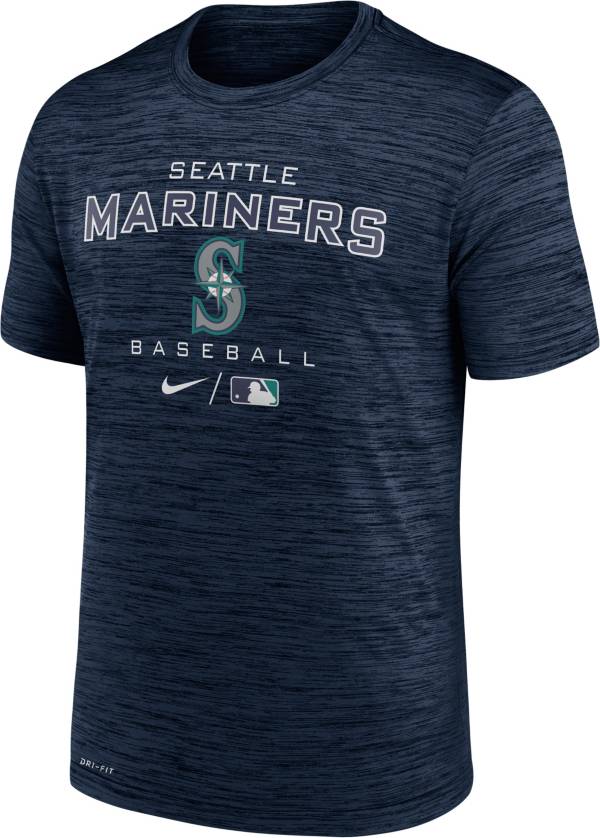 Nike Men's Seattle Mariners Navy Legend Velocity T-Shirt