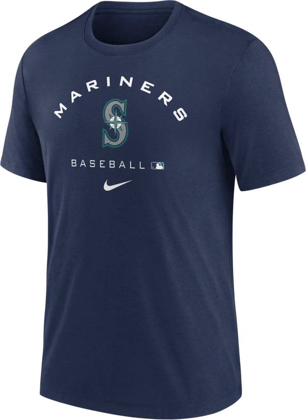 Nike Men's Seattle Mariners Navy Early Work T-Shirt