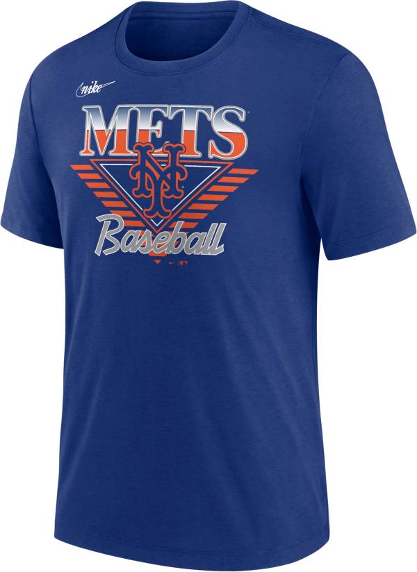 Nike Men's New York Mets Blue Cooperstown Rewind T-Shirt product image