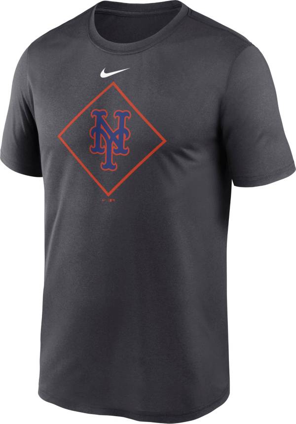 Nike Men's New York Mets Charcoal Legend Icon T-Shirt
