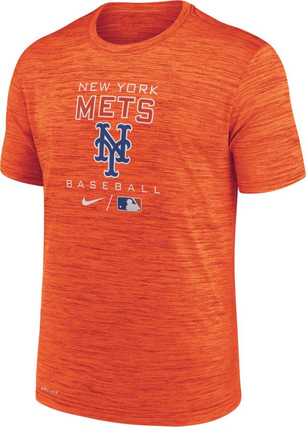 Nike Men's New York Mets Orange Legend Velocity T-Shirt