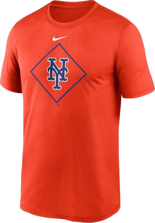 Nike Men's New York Mets Orange Legend Icon T-Shirt