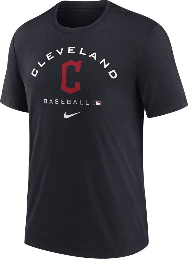 Nike Men's Cleveland Indians Blue Early Work T-Shirt product image