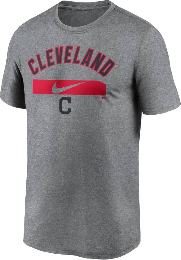 Nike Men's Cleveland Indians Grey Legend Practice T-Shirt