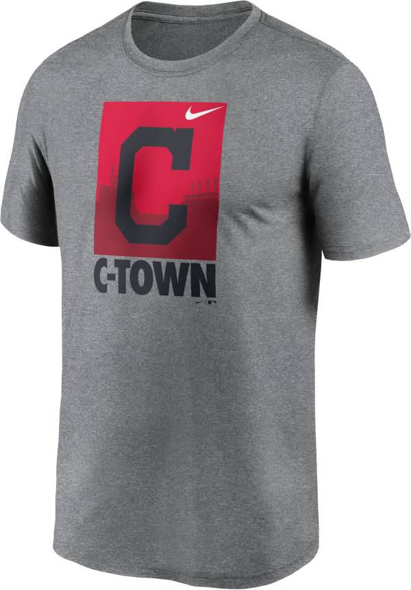 Nike Men's Cleveland Indians Gray Local Legend T-Shirt