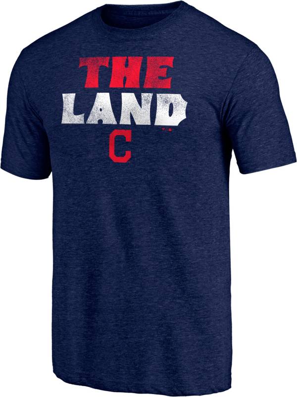 Fanatics Men's Cleveland Indians Navy Hometown T-Shirt