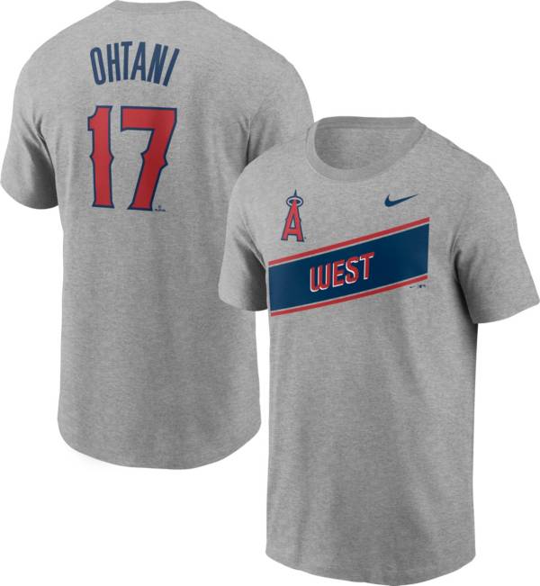 Nike Men's Los Angeles Angels Shohei Ohtani #17 Grey T-Shirt