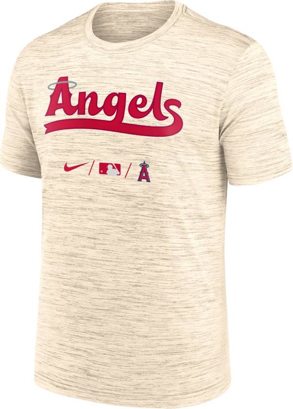 Nike Men's Los Angeles Angels 2022 City Connect Velocity Practice T-Shirt