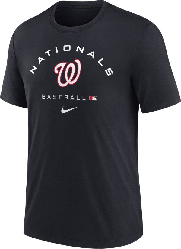 Nike Men's Washington Nationals Blue Early Work T-Shirt