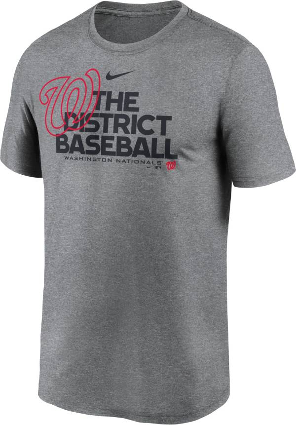 Nike Men's Washington Nationals Gray Legend T-Shirt