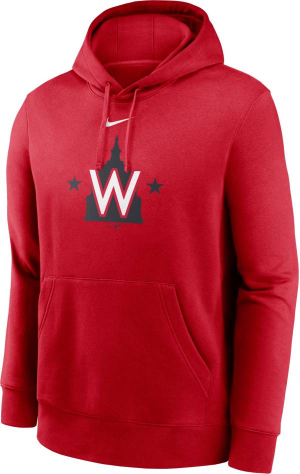 Nike Men's Washington Nationals Red Club Fleece Hoodie