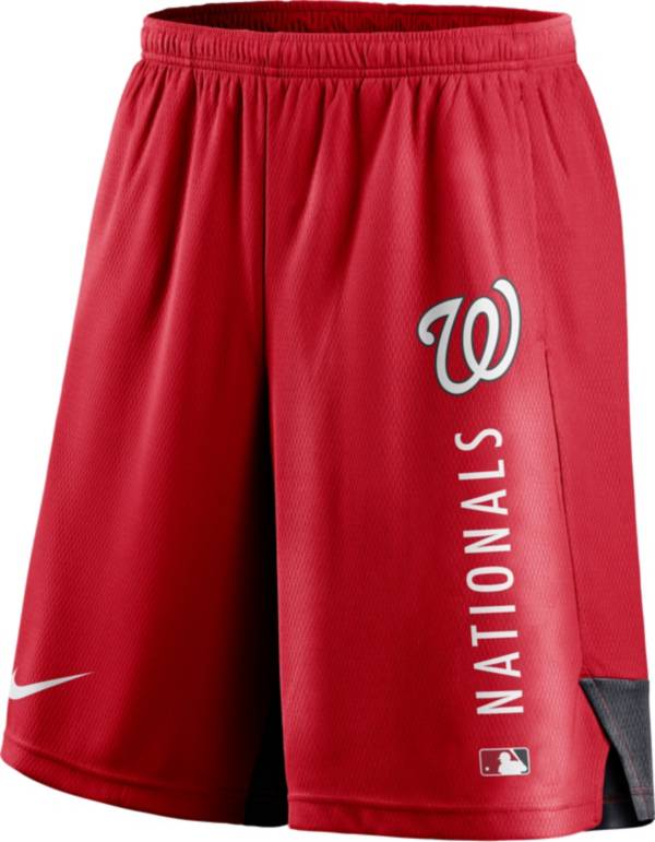 Nike Men's Washington Nationals Red Authentic Collection Training Short