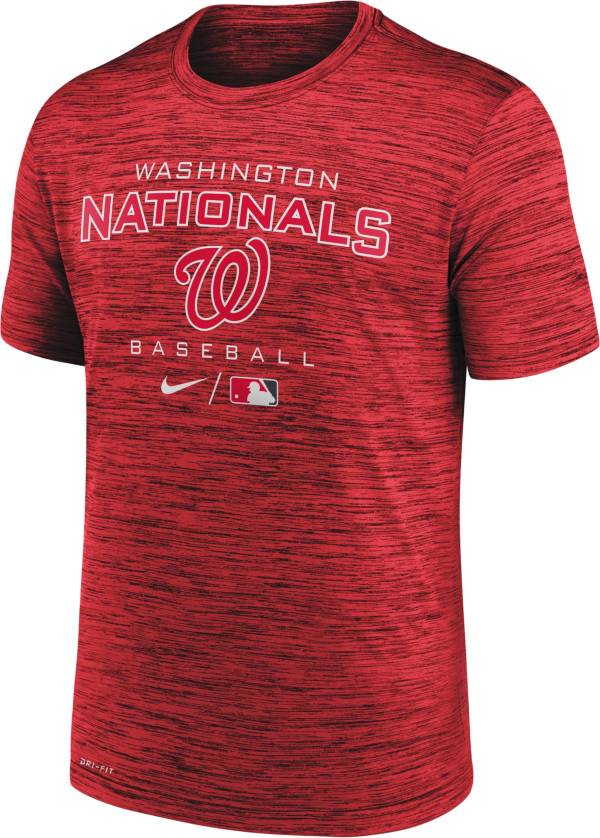 Nike Men's Washington Nationals Red Legend Velocity T-Shirt