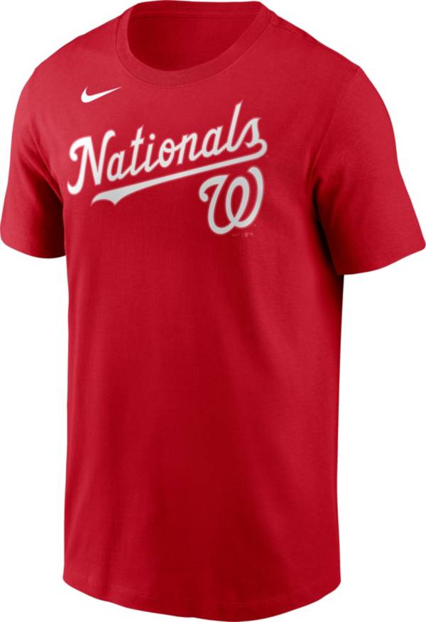 Nike Men's Washington Nationals Wordmark T-Shirt