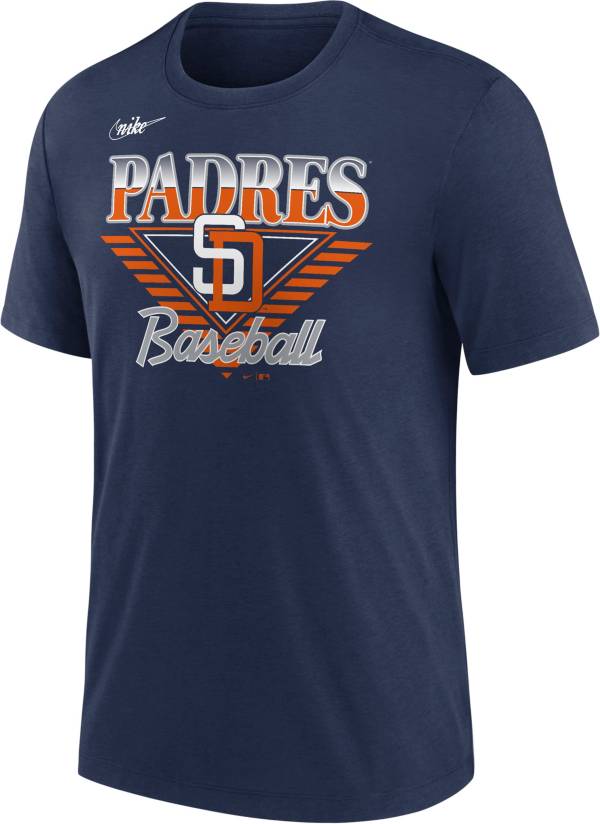 Nike Men's San Diego Padres Navy Cooperstown Rewind T-Shirt product image