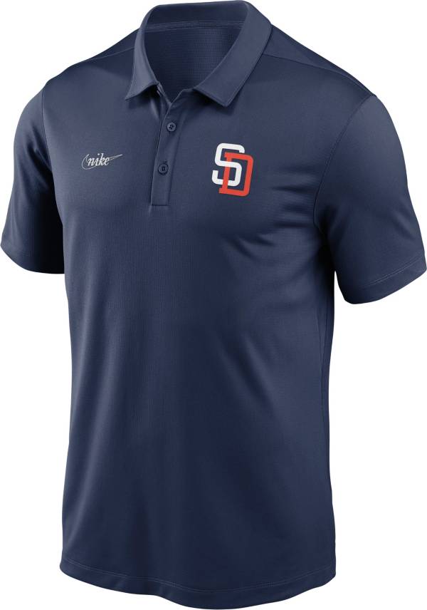 Nike Men's San Diego Padres Navy Rewind Polo product image