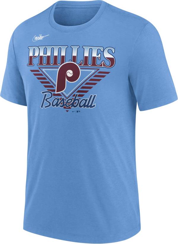 Nike Men's Philadelphia Phillies Blue Cooperstown Rewind T-Shirt product image