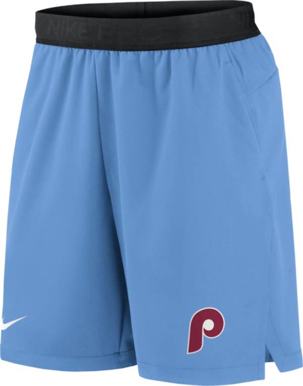 Nike Men's Philadelphia Phillies Blue Flex Vent Shorts product image