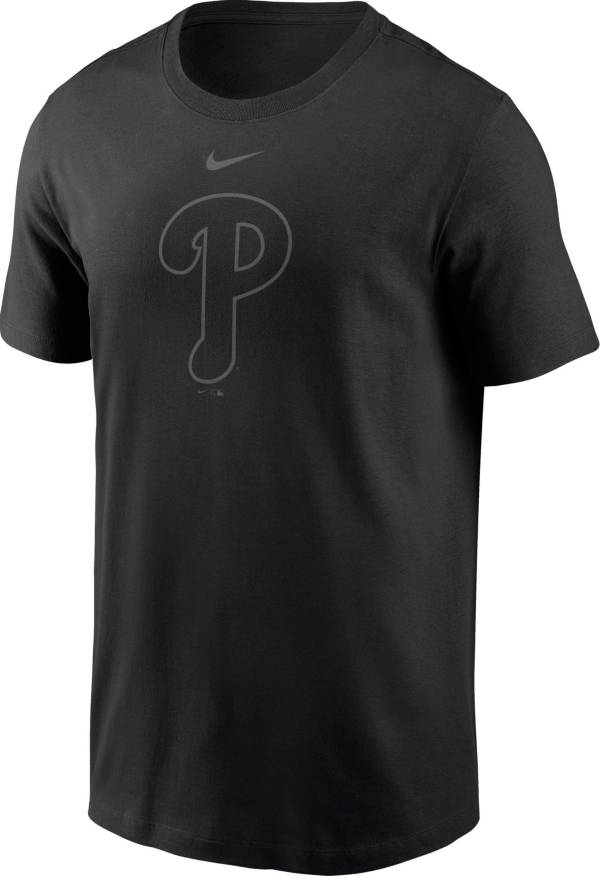 Nike Men's Philadelphia Phillies Black Logo T-Shirt product image