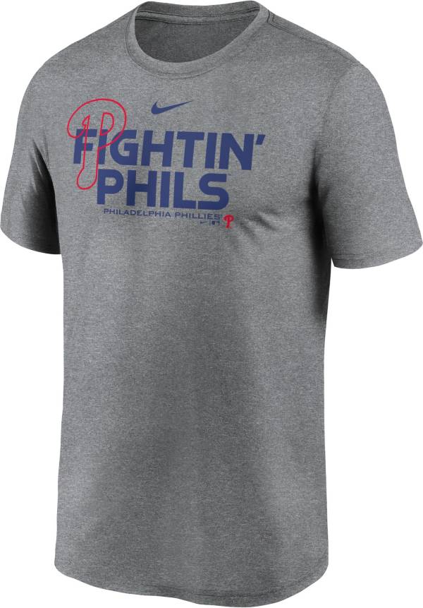 Nike Men's Philadelphia Phillies Gray Legend T-Shirt
