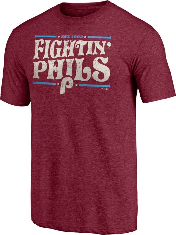 Fanatics Men's Philadelphia Phillies Red Graphic T-Shirt