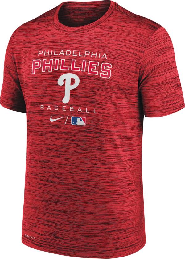 Nike Men's Philadelphia Phillies Red Legend Velocity T-Shirt