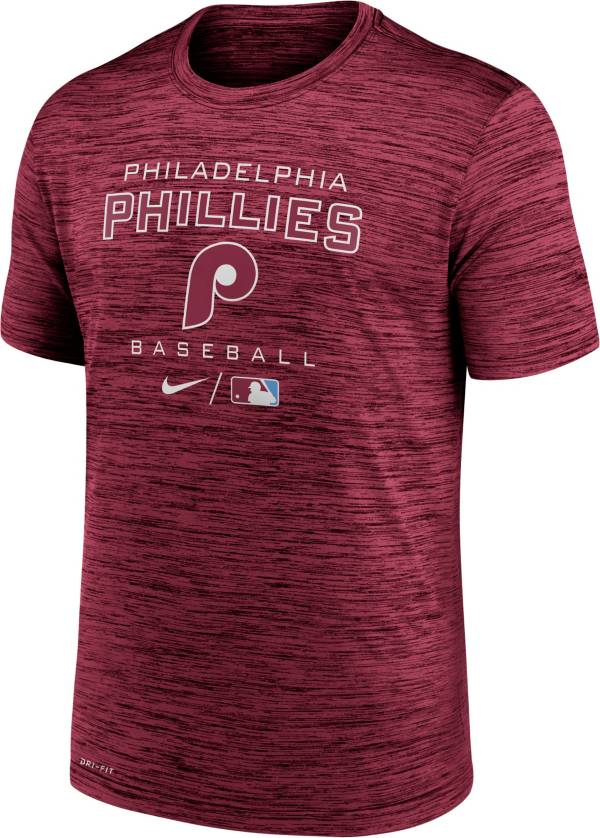 Nike Men's Philadelphia Phillies Red Legend Velocity T-Shirt