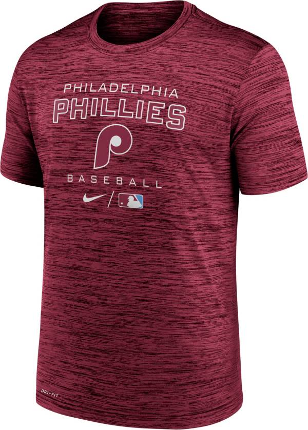 Nike Men's Philadelphia Phillies Red Legend Velocity T-Shirt