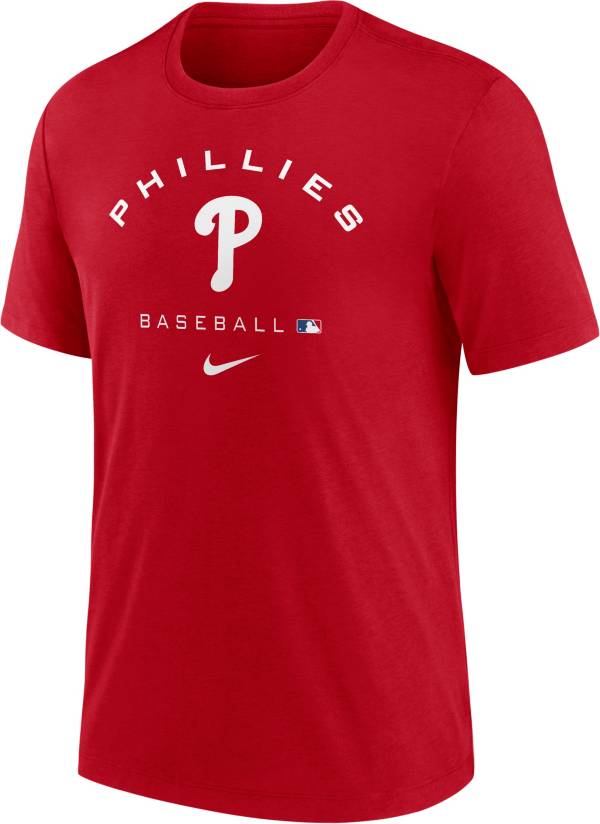 Nike Men's Philadelphia Phillies Red Early Work T-Shirt