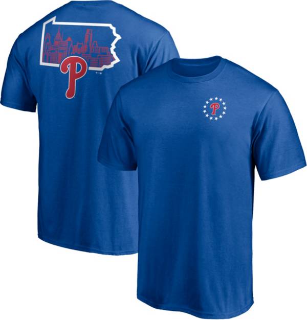 Fanatics Men's Philadelphia Phillies Blue Hometown T-Shirt
