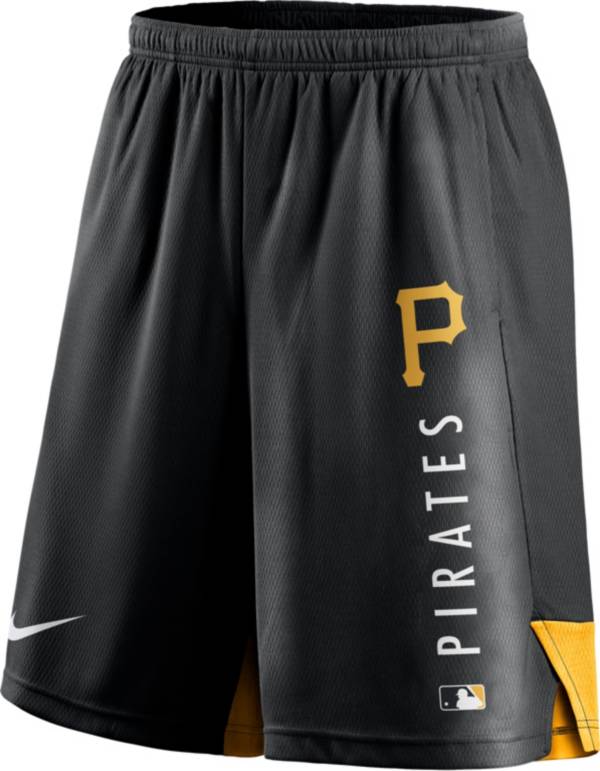 Nike Men's Pittsburgh Pirates Black Authentic Collection Training Short