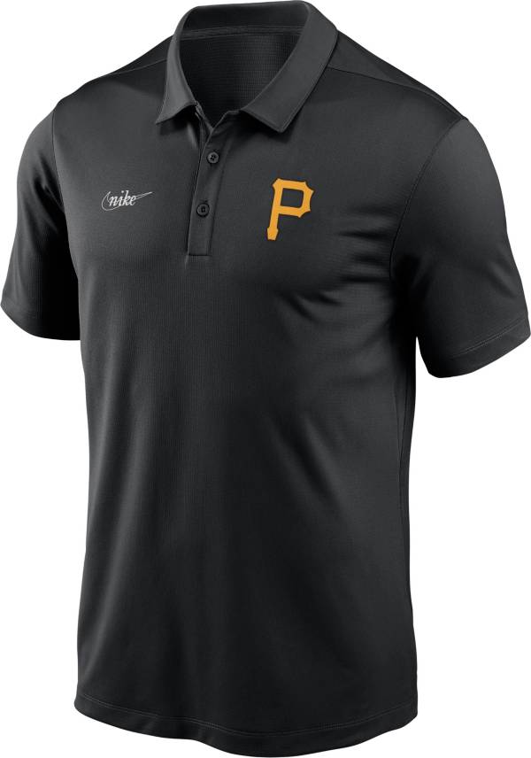 Nike Men's Pittsburgh Pirates Black Rewind Polo