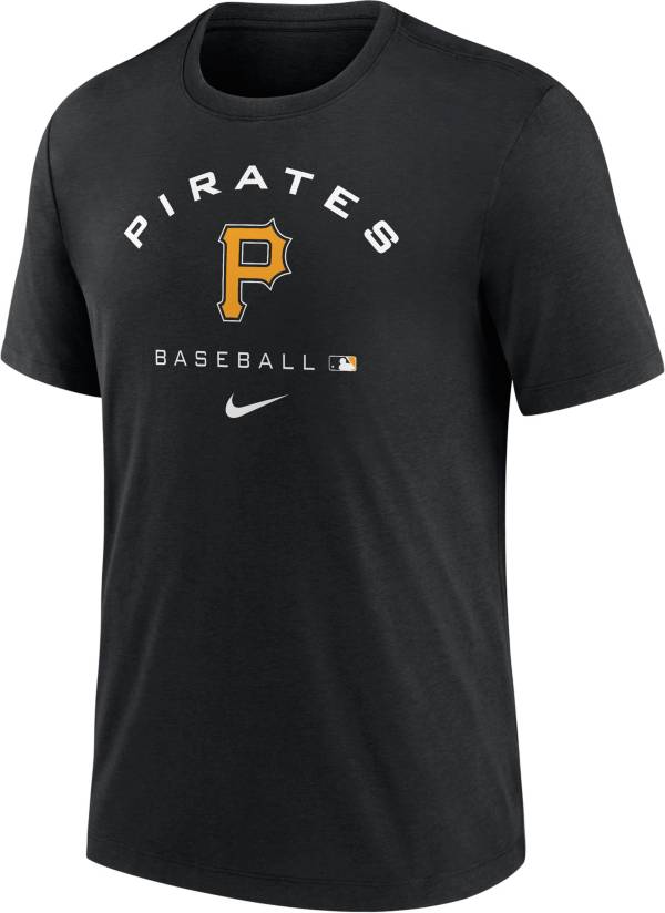 Nike Men's Pittsburgh Pirates Black Early Work T-Shirt