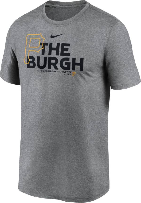 Nike Men's Pittsburgh Pirates Gray Legend T-Shirt