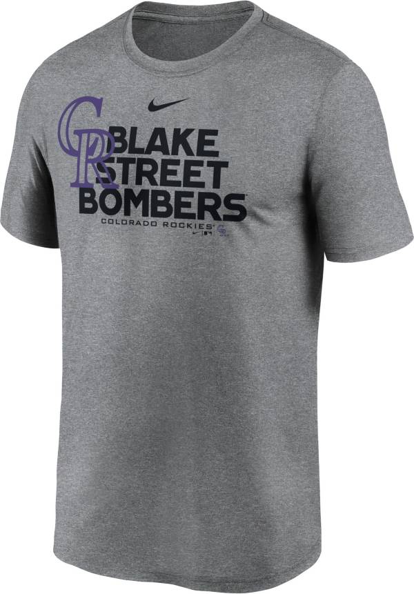 Nike Men's Colorado Rockies Gray Legend T-Shirt