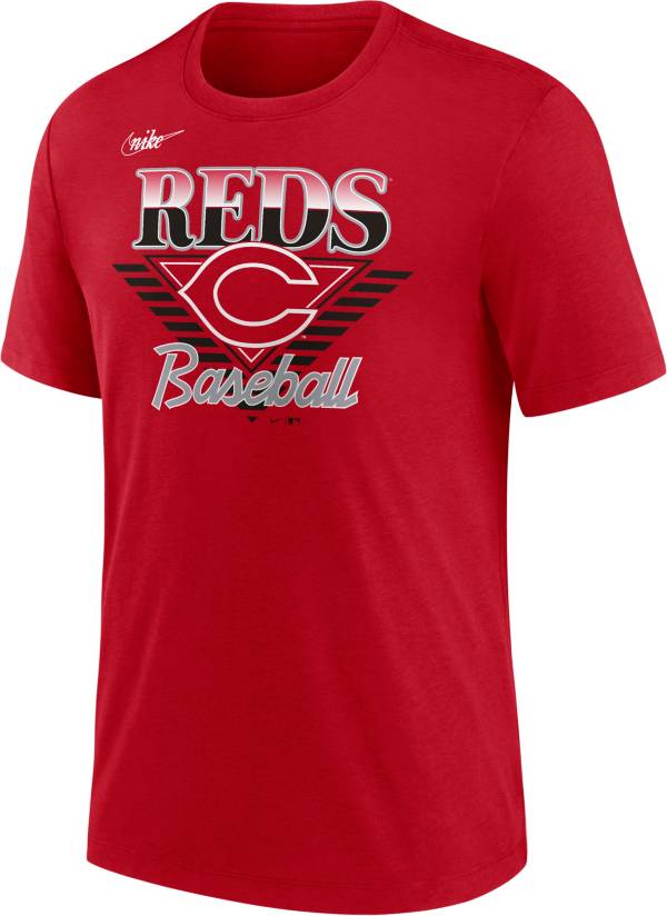 Nike Men's Cincinnati Reds Red Cooperstown Rewind T-Shirt